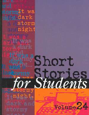 Short Stories for Students: Presenting Analysis, Context, and Criticism on Commonly Studied Short Stories de Thomas E. Barden