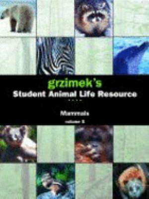 Grzimek's Student Animal Life Resource: Cumulative Index de Arthur V. Evans