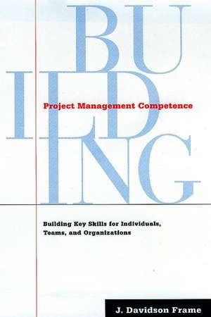 Project Management Competence de J Davidson Frame