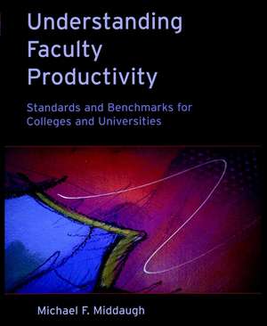 Understanding Faculty Productivity: Standards and Benchmarks for Colleges & Universities de MF Middaugh