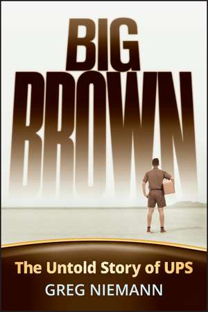 Big Brown de Greg Niemann
