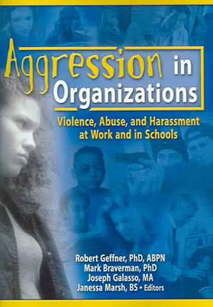 Aggression in Organizations: Violence, Abuse, and Harassment at Work and in Schools de Mark Braverman