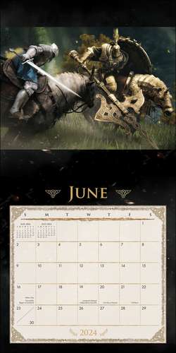 Elden Ring 2024 Wall Calendar de Rizzoli Universe