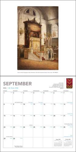 The Jewish Calendar 2024–2025 (5785) 16-Month Wall Calendar de Jewish Historical Museum Amsterdam