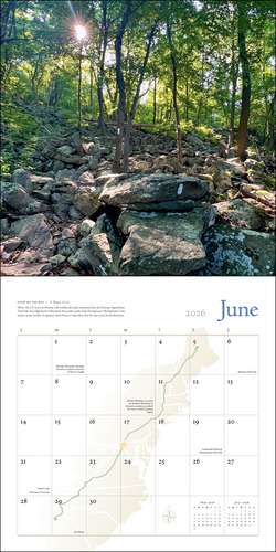 The Appalachian Trail 2026 Wall Calendar de Appalachian Trail Conservancy