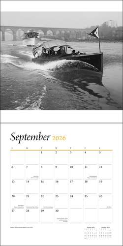 Art of The Boat 2026 Wall Calendar: Mystic Seaport Museum – The Rosenfeld Collection de Mystic Seaport Museum