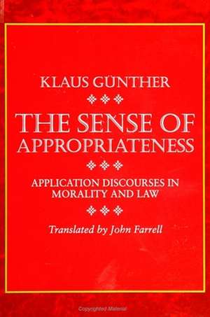 Sense of Appropriateness