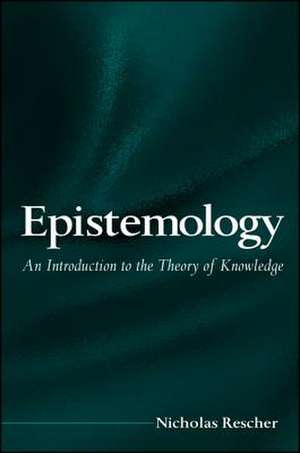 Epistemology de Nicholas Rescher