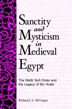 Sanctity and Mysticism in Medieval Egypt