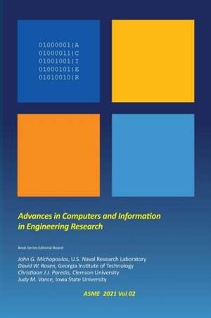 Advances in Computers and Information in Engineering Research de John G Michopoulos