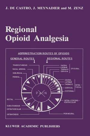 Regional Opioid Analgesia: Physiopharmacological Basis, Drugs, Equipment and Clinical Application de J. de Castro