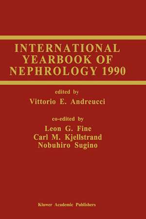 International Yearbook of Nephrology 1990 de Leon F. Fine