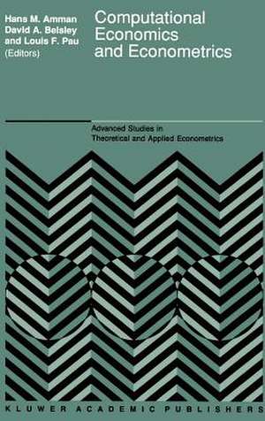 Computational Economics and Econometrics de H. Amman