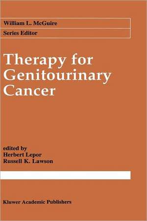 Therapy for Genitourinary Cancer de Herbert Lepor