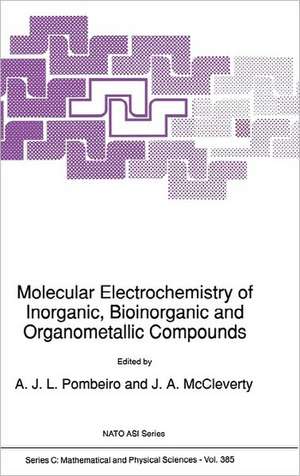 Molecular Electrochemistry of Inorganic, Bioinorganic and Organometallic Compounds de A.J.L. Pombeiro