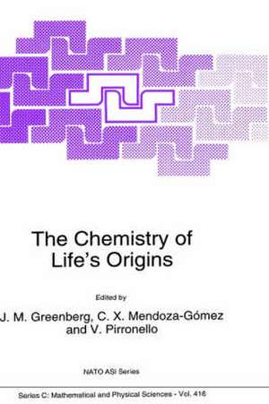 The Chemistry of Life’s Origins de J. Mayo Greenberg