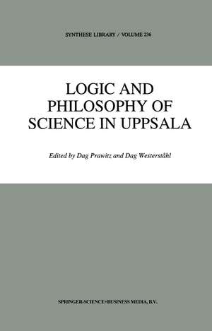 Logic and Philosophy of Science in Uppsala de D. Prawitz