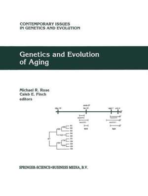 Genetics and Evolution of Aging de Michael R. Rose