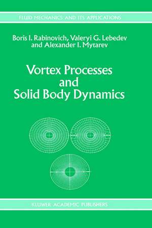 Vortex Processes and Solid Body Dynamics: The Dynamic Problems of Spacecrafts and Magnetic Levitation Systems de B. Rabinovich