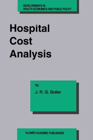 Hospital Cost Analysis de J. R. Butler