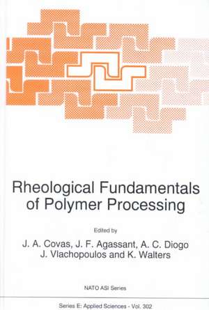 Rheological Fundamentals of Polymer Processing de J.A. Covas