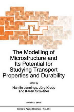 The Modelling of Microstructure and its Potential for Studying Transport Properties and Durability de H. Jennings