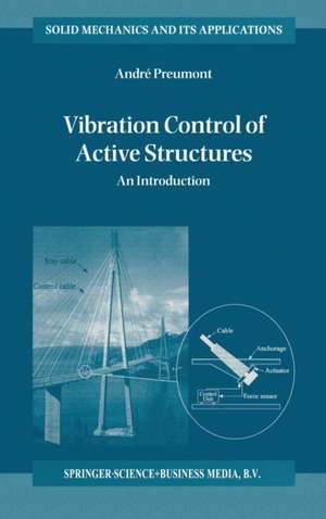 Vibration Control of Active Structures de Andre Preumont