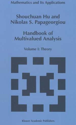 Handbook of Multivalued Analysis: Volume I: Theory de Shouchuan Hu