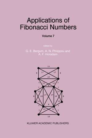 Applications of Fibonacci Numbers: Volume 7 de G.E. Bergum