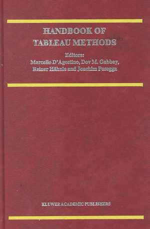 Handbook of Tableau Methods de M. D'Agostino