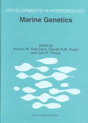 Marine Genetics de Antonio M. Solé-Cava