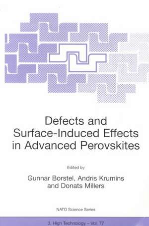 Defects and Surface-Induced Effects in Advanced Perovskites de Gunnar Borstel