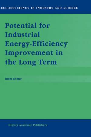 Potential for Industrial Energy-Efficiency Improvement in the Long Term de J. de Beer