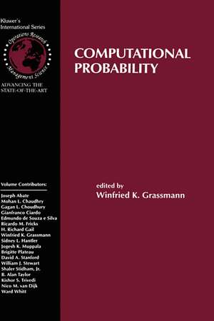 Computational Probability de Winfried K. Grassmann