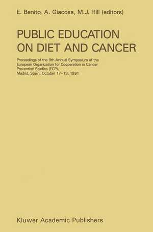 Public Education on Diet and Cancer de European Organization for Cooperation In