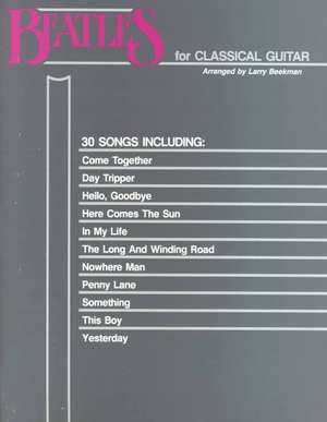 Beatles for Classical Guitar de Not Available (NA)