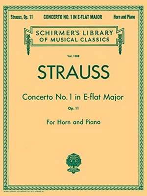 Concerto No. 1 in E Flat Major, Op. 11 de Richard Strauss