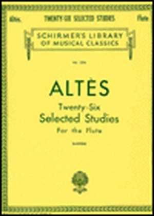 26 Selected Studies de Altes Henri