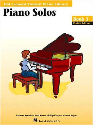 Piano Solos - Book 3: Hal Leonard Student Piano Library de Hal Leonard