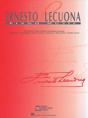 Piano Music Edition de Ernesto Lecuona