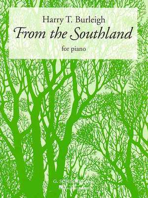 From the Southland: Piano Solo de Harry Burleigh