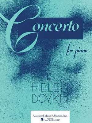 Concerto in F: Piano Duet de Boykin Helen