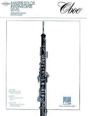 Master Solos Intermediate Level - Oboe de Hal Leonard Corp