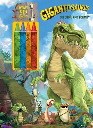 Gigantosaurus: Coloring and Activity Book with Crayons de Delaney Foerster