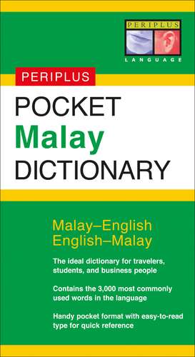 Pocket Malay Dictionary: Malay-English English-Malay de Zuraidah Omar