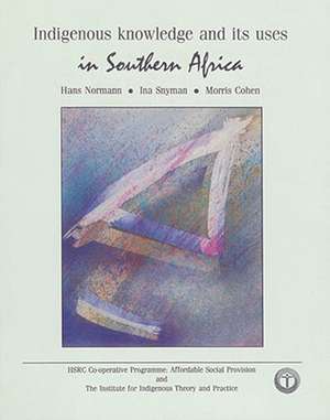 Indigenous Knowledge and Its Uses in Sa de Hans Normann