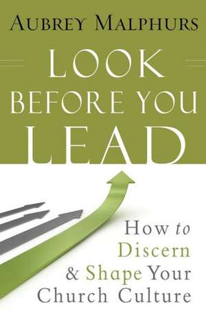 Look Before You Lead – How to Discern and Shape Your Church Culture de Aubrey Malphurs