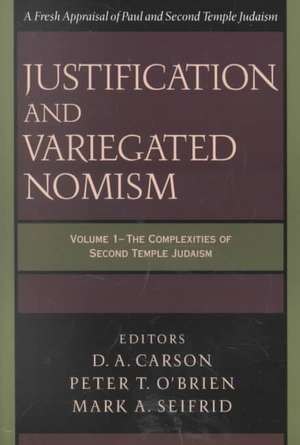 The Complexities of Second Temple Judaism de D.A. Carson