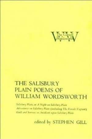 The Salisbury Plain Poems of William Wordsworth de William Wordsworth