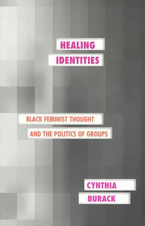 Healing Identities – Black Feminist Thought and the Politics of Groups de Cynthia Burack